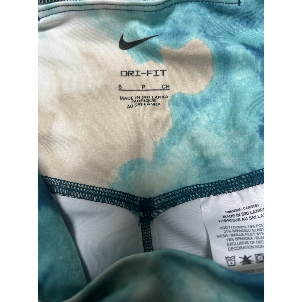 Nike Women’s Dri-Fit Tie Dye Leggings Small | High Rise Training NWT - Picture 8 of 9